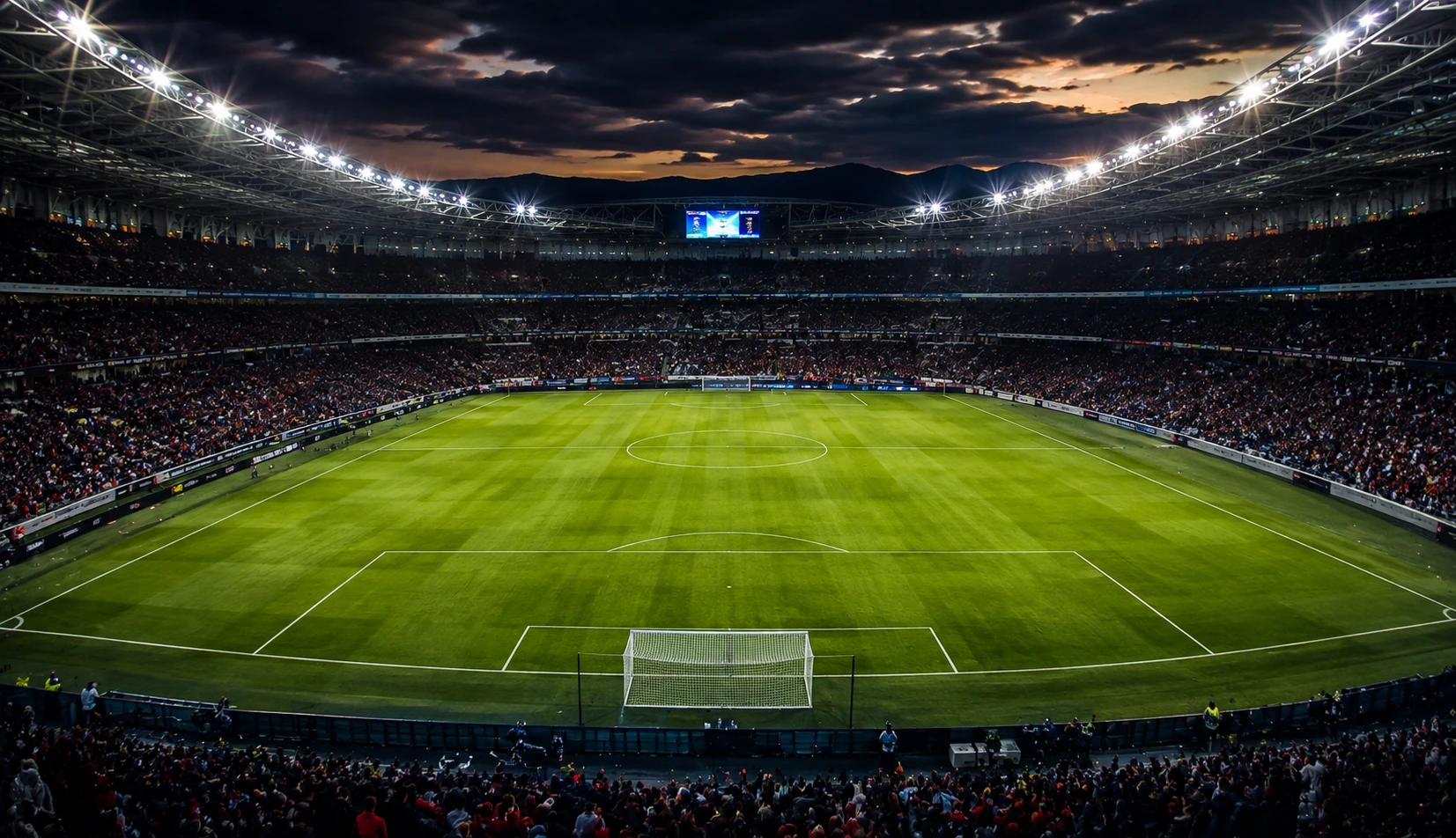football ground
